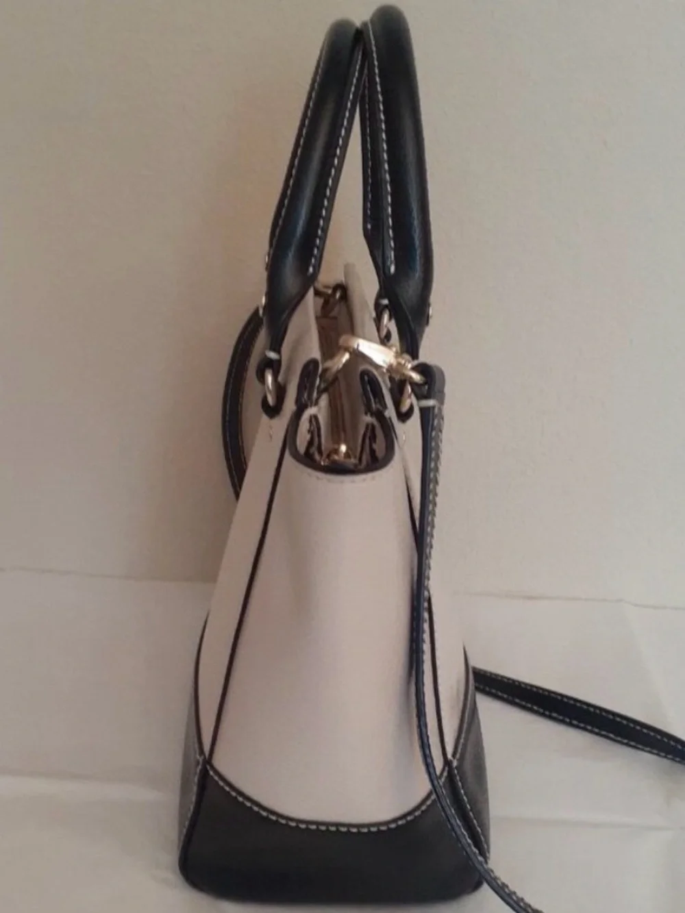 Kate Spade Convertible Pebbled Leather Satchel
